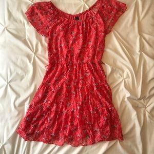 Floral Lace Spring Dress